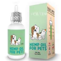 OEM 100% Natural Organic Hemp Oil  for Animals no cbd