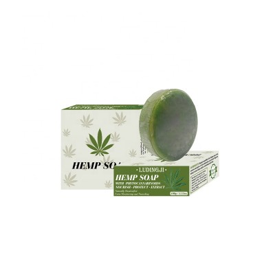 Handmade with 100% All Natural Hemp Oil Soap Bars Sets for skin moisturizing  Prevents acne & promotes elasticity